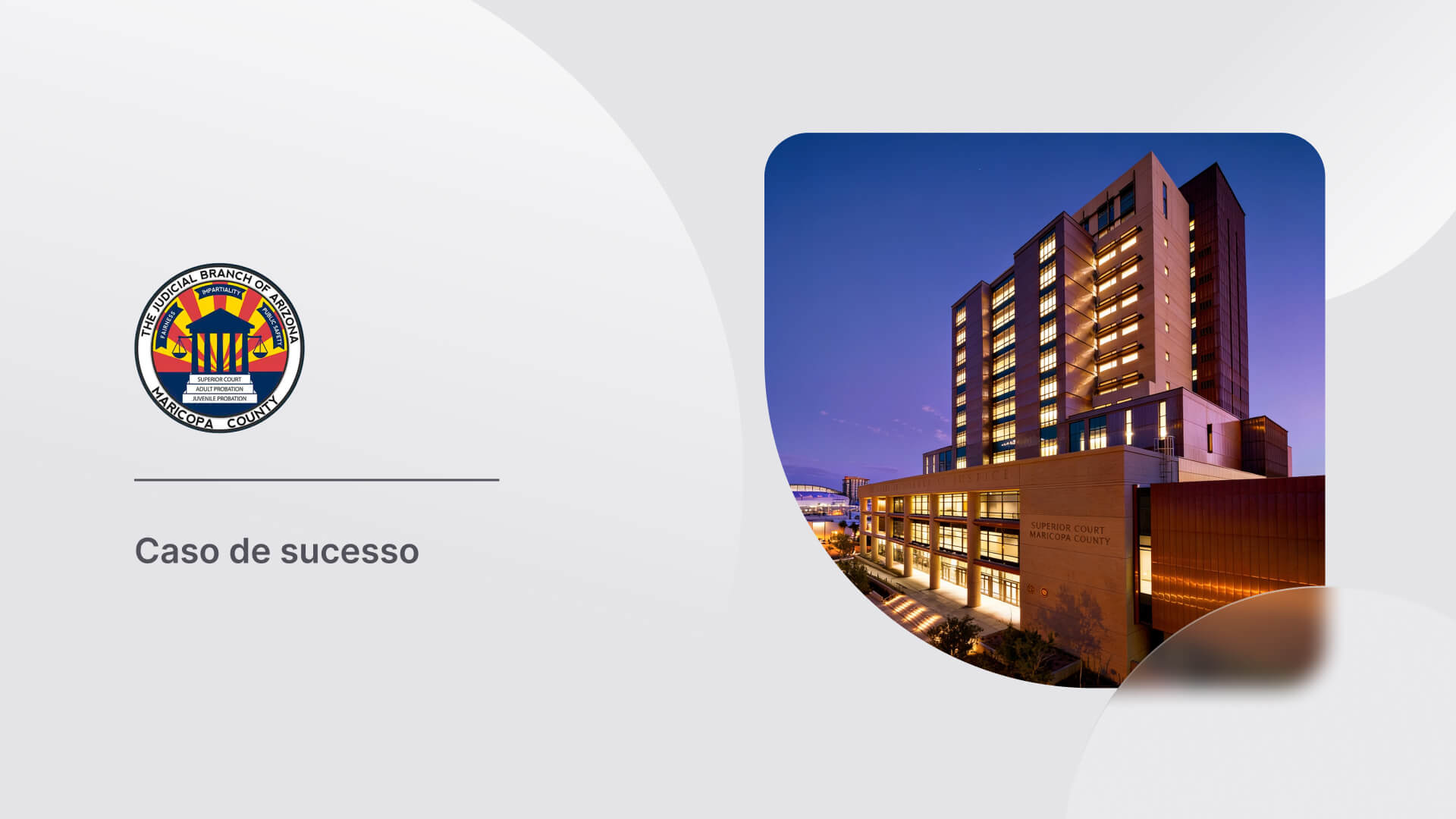 O sistema judicial do condado de Maricopa (EE.UU.) mudou o ServiceNow para o InvGate e registrou um inventário de ativos completo em 5 dias.