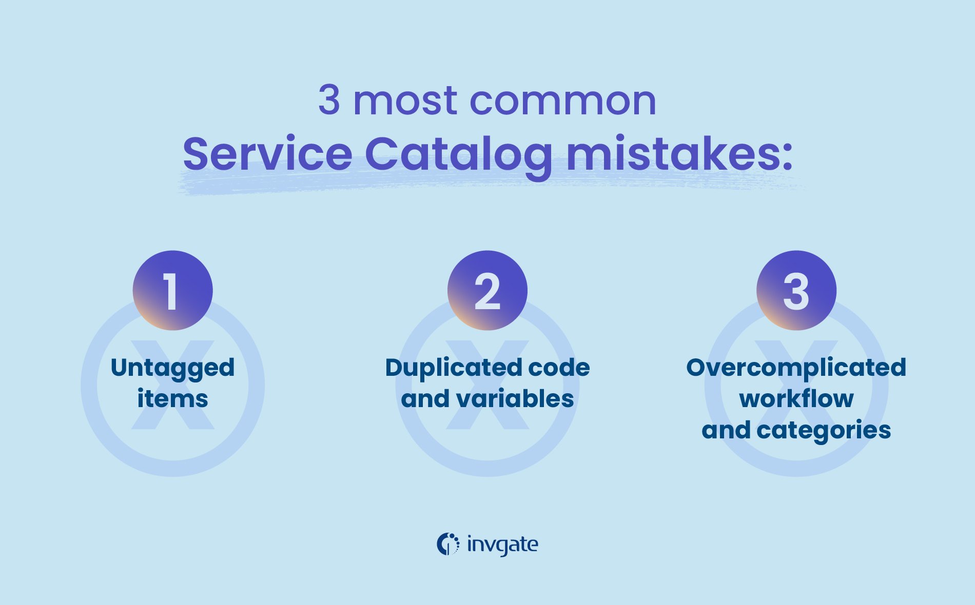 The most common service catalog mistakes