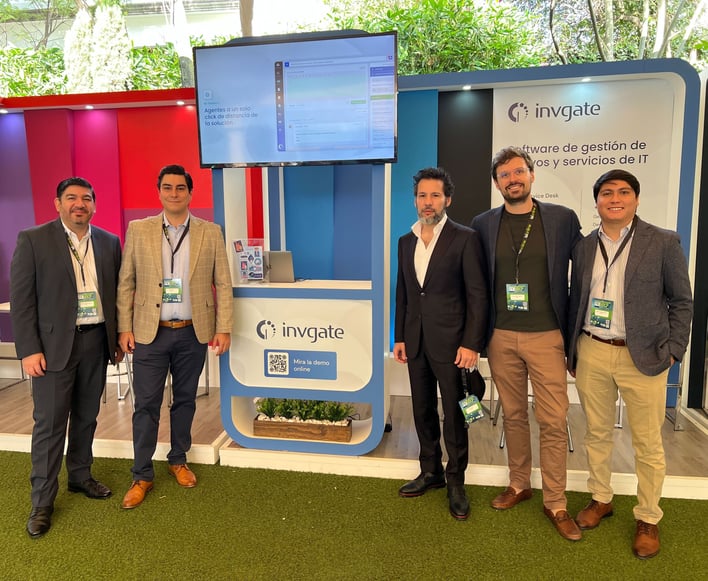 El equipo de InvGate estuvo presente en la Semana de la Evolucion de IT en Mexico.