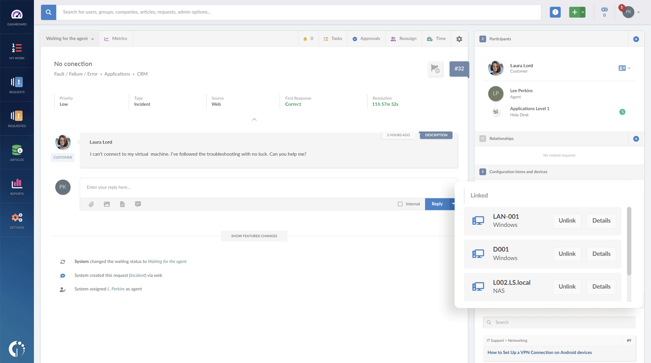 Integrar InvGate Service Management con Lansweeper para potenciar tu ITSM