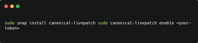 Use tools like livepatch (Ubuntu) or kpatch (Red Hat) to apply live patches.