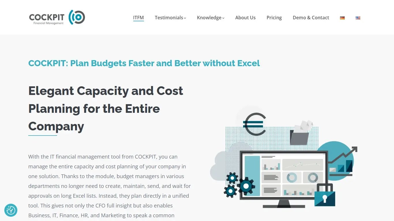 CIO COCKPIT ITFM software website.