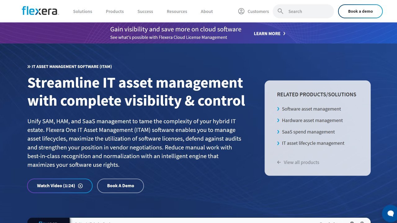 flexera-it-asset-management-interface