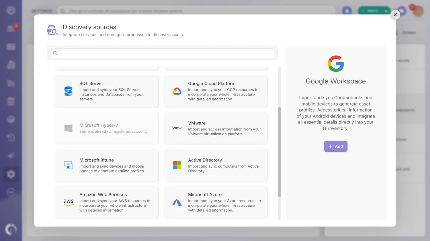 google-endpoint-management-invgate-asset-management