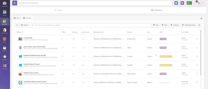 InvGate Asset Management interface - Software Asset Management tools.