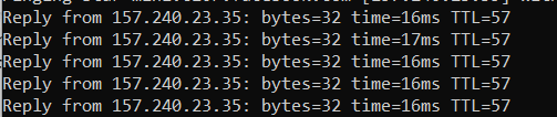How to read a ping test: The following few lines show the echo reply from the host for each of the ICMP packets that were sent with the ping command.