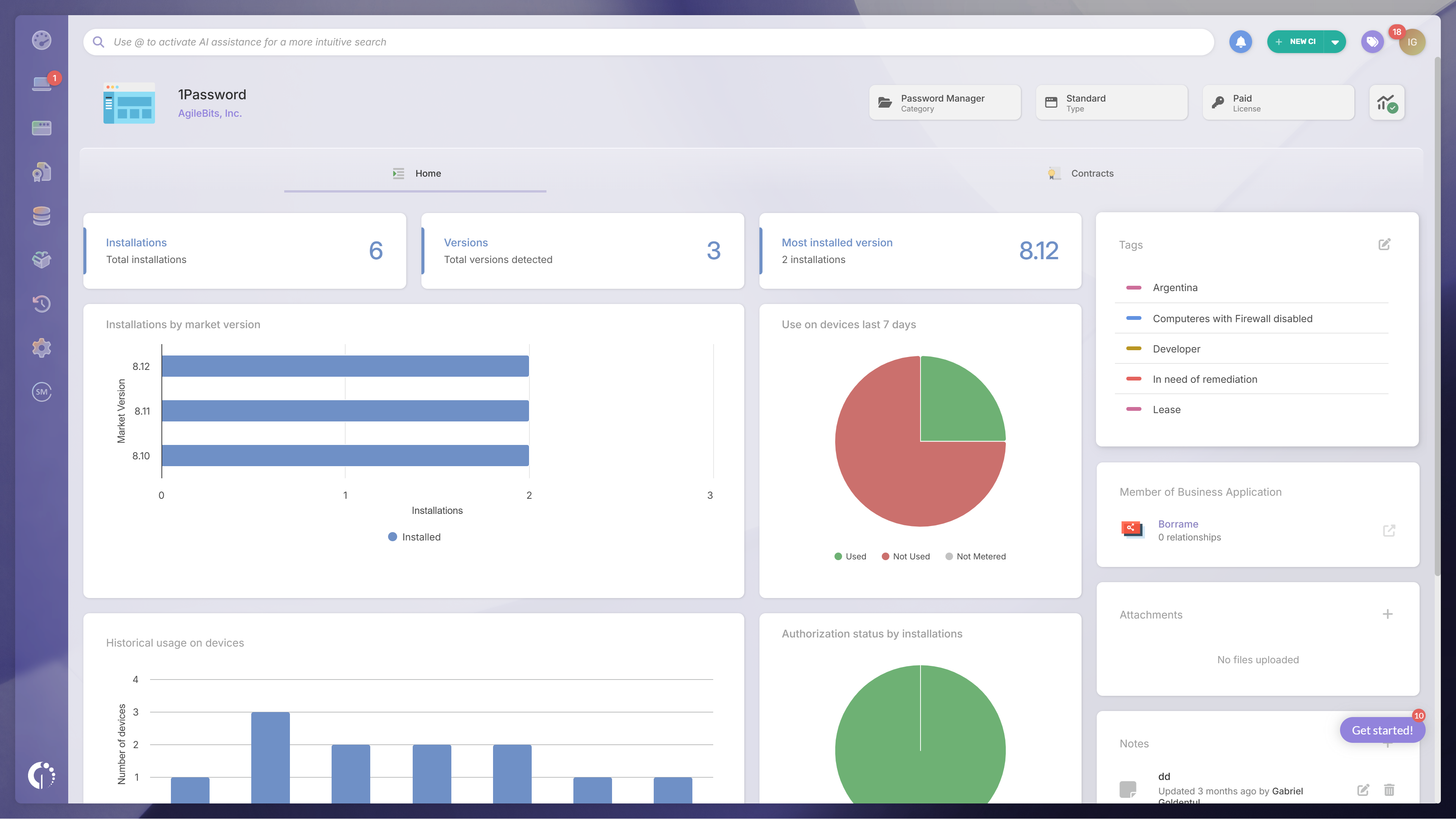 Invgate Asset Management Software Profile.