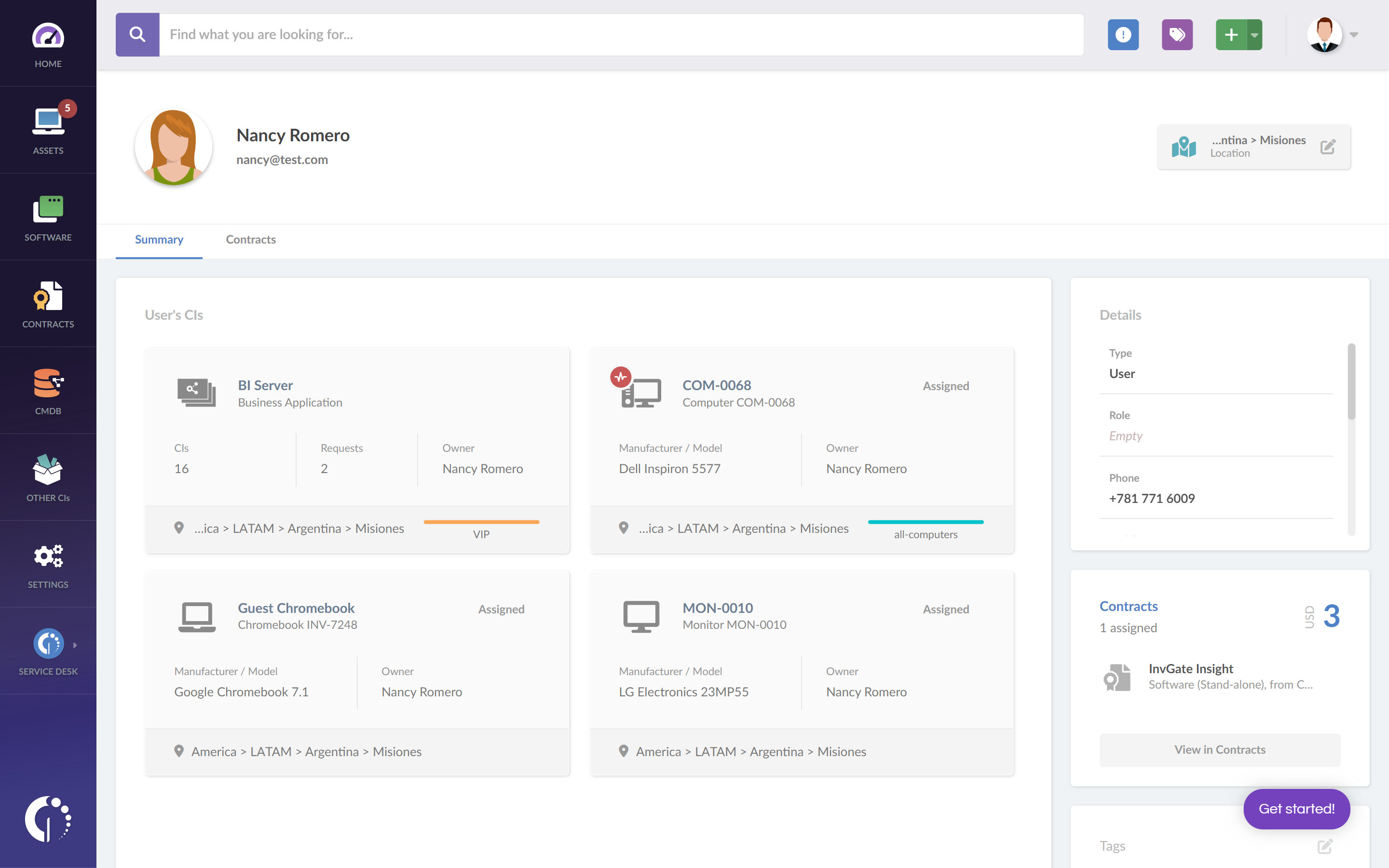 You can integrate InvGate Insight with Active Directory and Azure for better User Management capabilities.