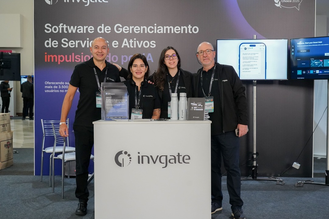 InvGate presente no HDI Experience 2025 Brasil.