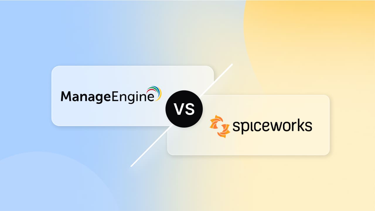 Spieceworks ManageEngine vs. Spiceworks: Ease of Use, Scalability, and Reviews