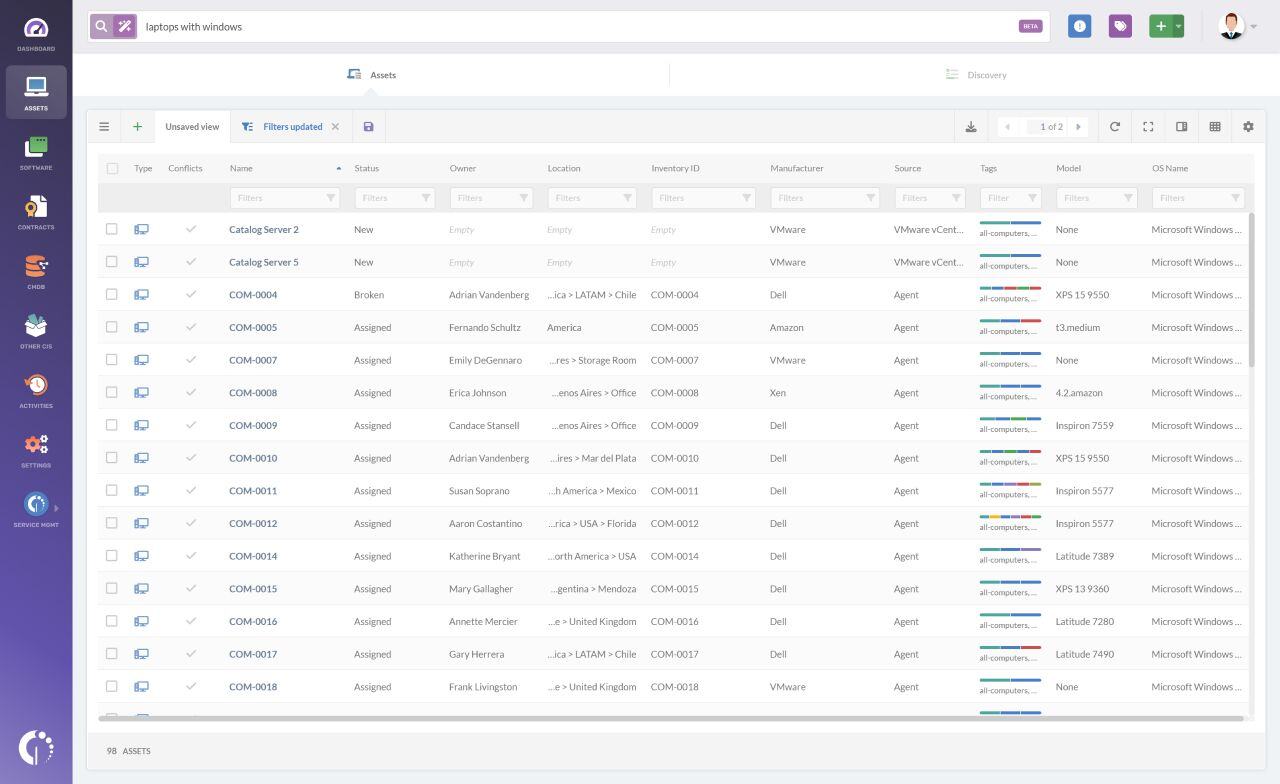 Patch Management with InvGate Asset Management