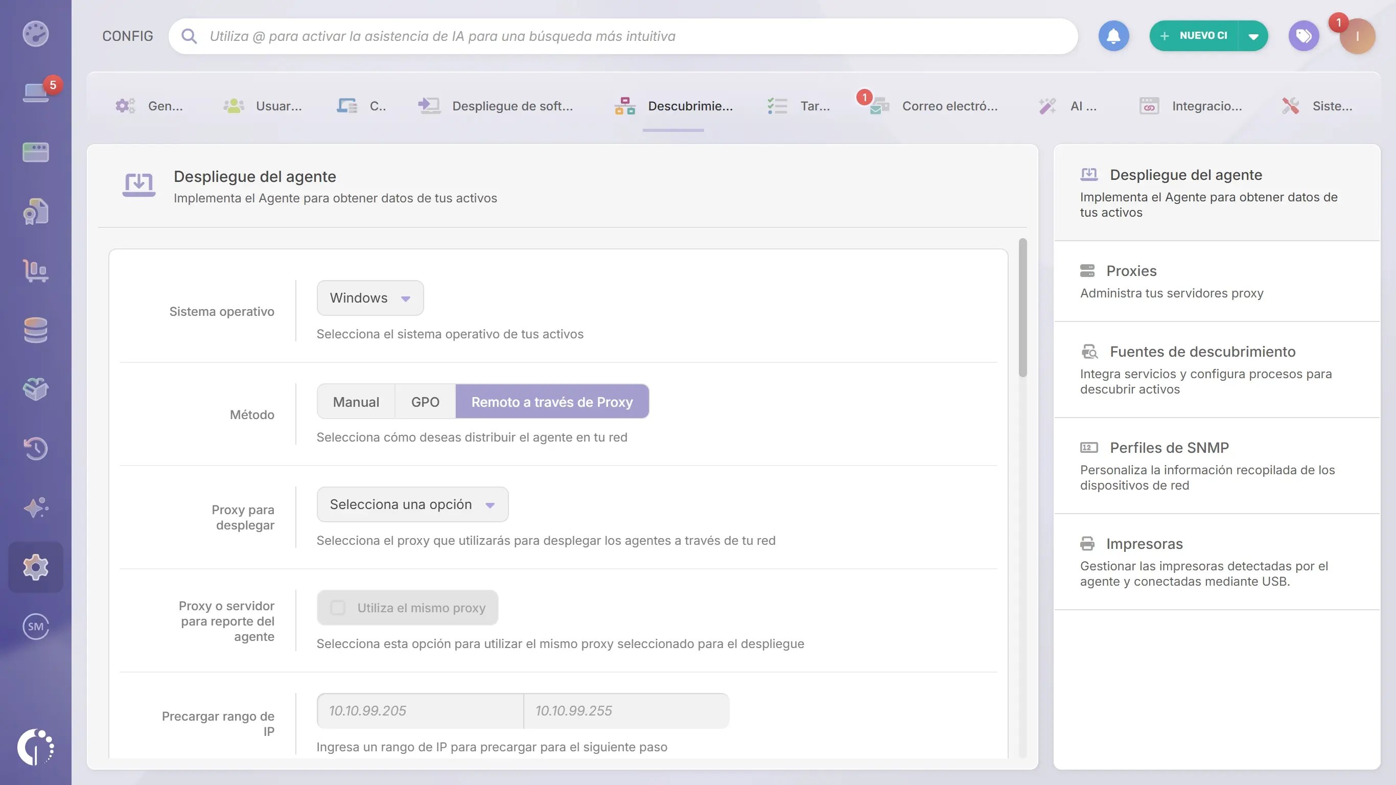 remoto-via-proxy-invgate-asset-management