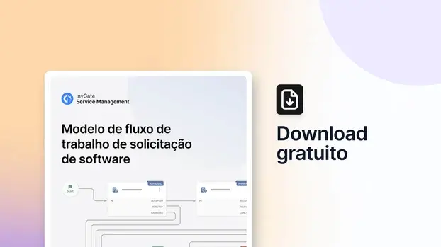 Automatizando solicitações de software com fluxos de trabalho orientados por aprovação