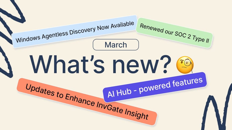 Final March Update What's New With InvGate: March Updates