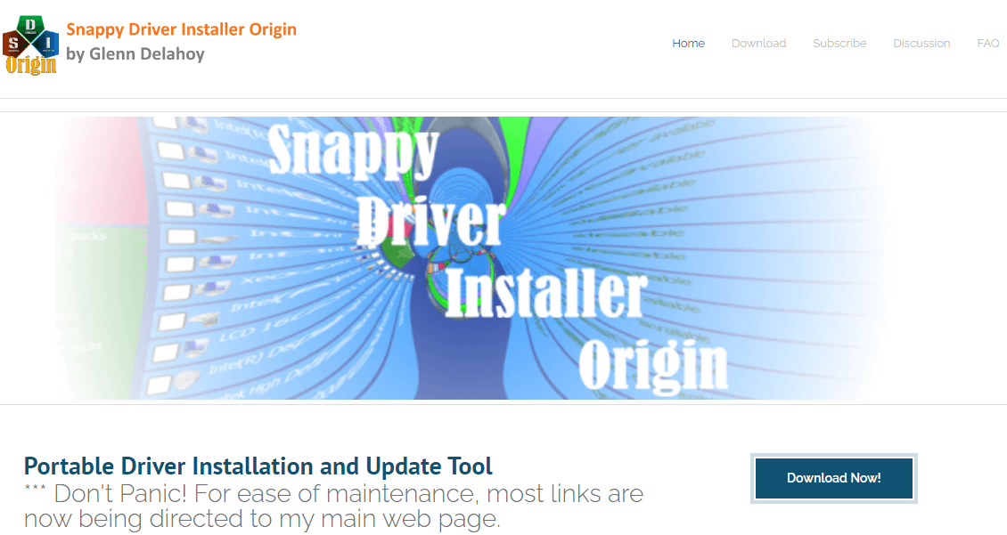 Windows utilities for SysAdmins: Sanppy Driver Installer Origin (SDIO).