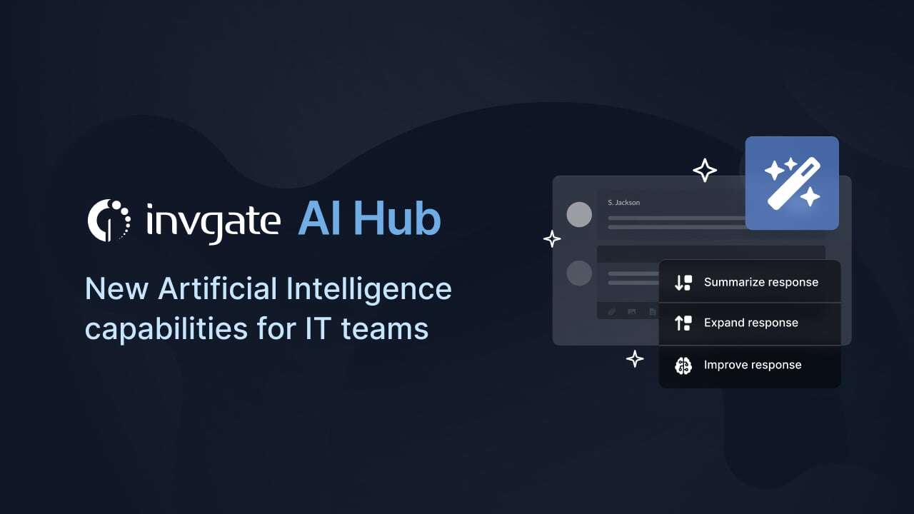 InvGate AI Hub: New Artificial Intelligence Capabilities For IT Teams