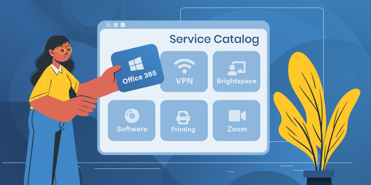 it service catalog offerings
